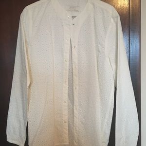 Zara Studio Collection Cream Shirt